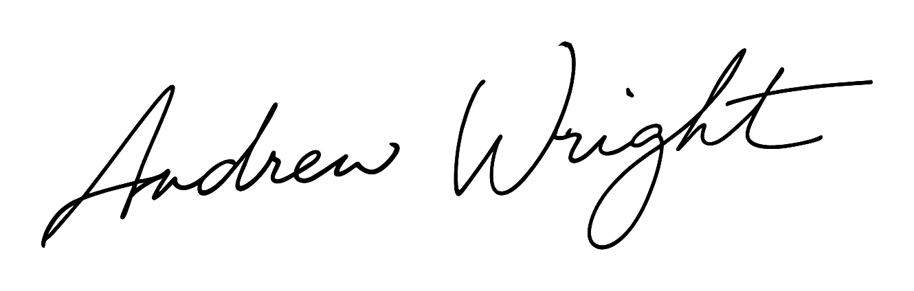 Andrew Wright signature